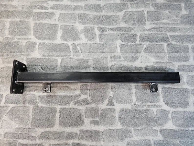 Sign Bracket metal modern plain post spike advertisement poster bracket pub B&B SB7