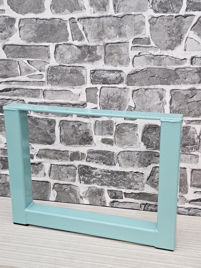 Table Leg metal Light Blue Heavy Duty Dining Bench Desk Steel furniture feet BTL
