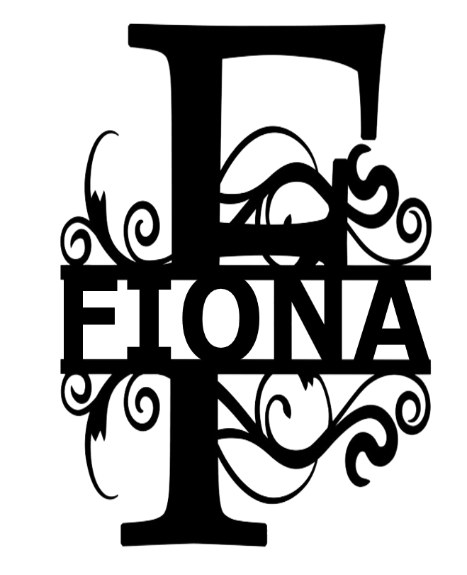 Monogram for any name F