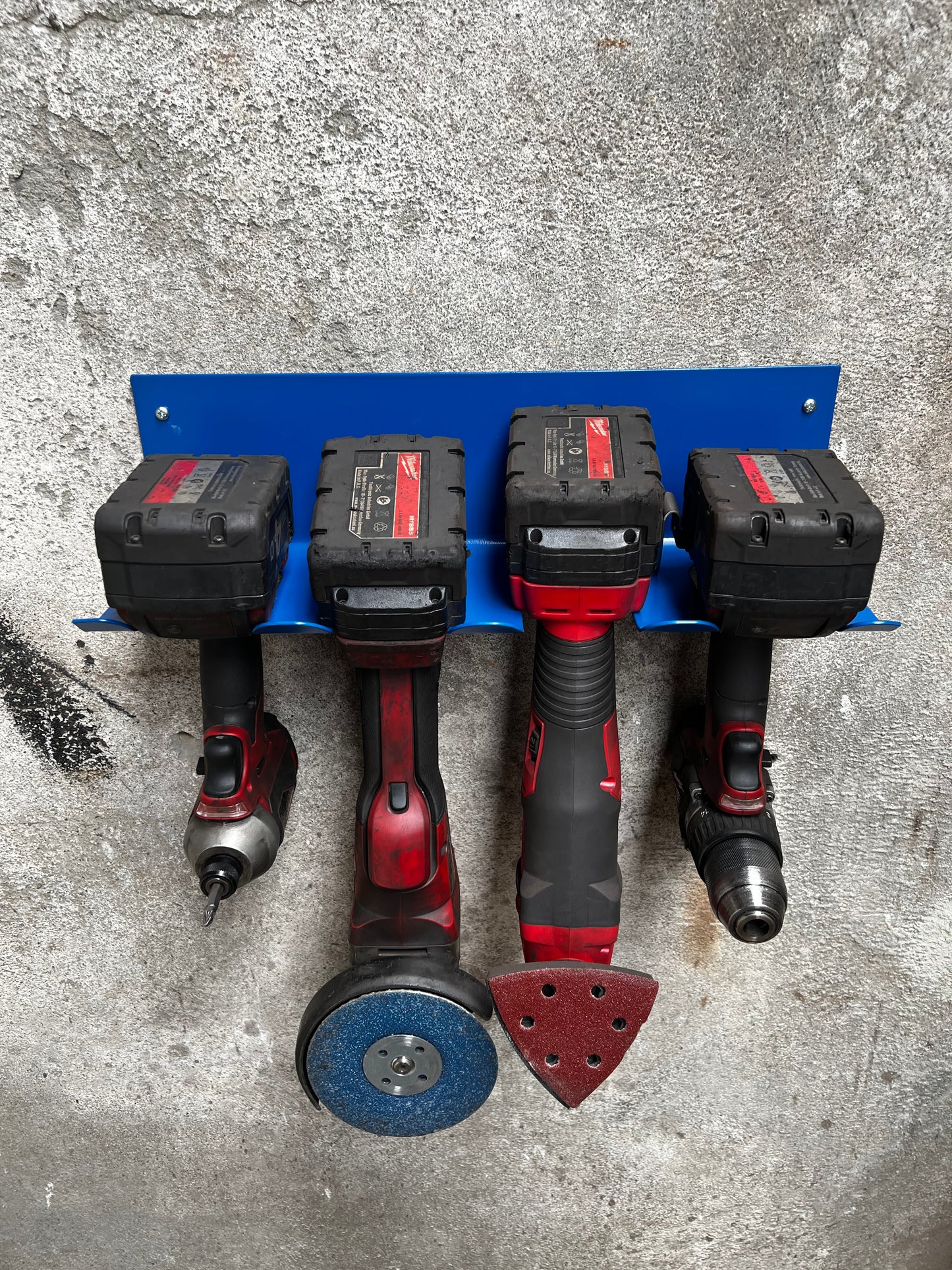 Power tool holder Blue