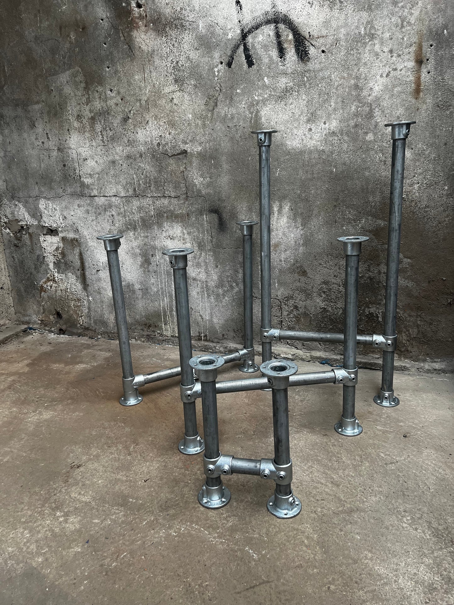 Twin leg galvanised