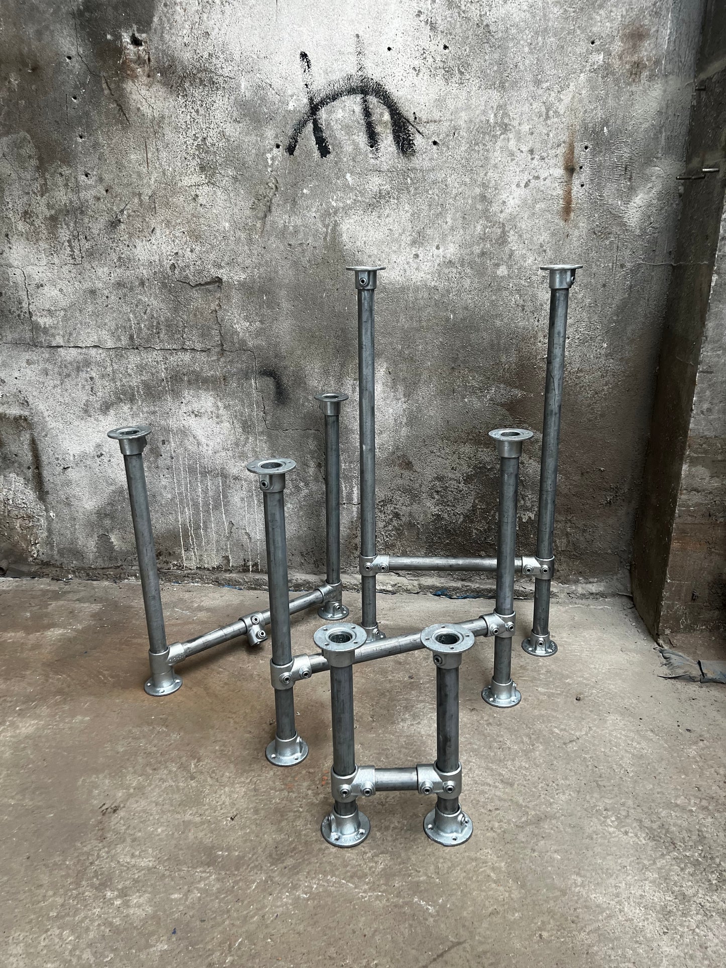 Twin leg galvanised