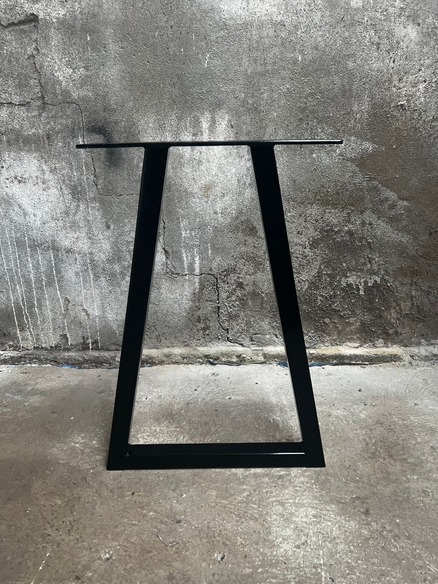 Trapezium table bench legs