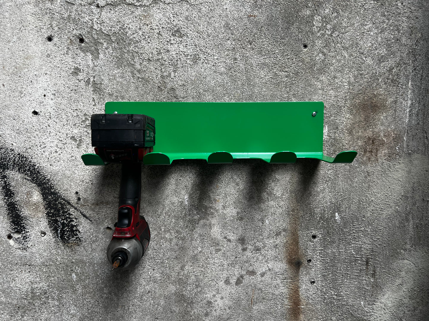 Power tool holder green