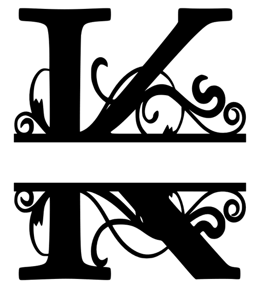 Monogram for any name K