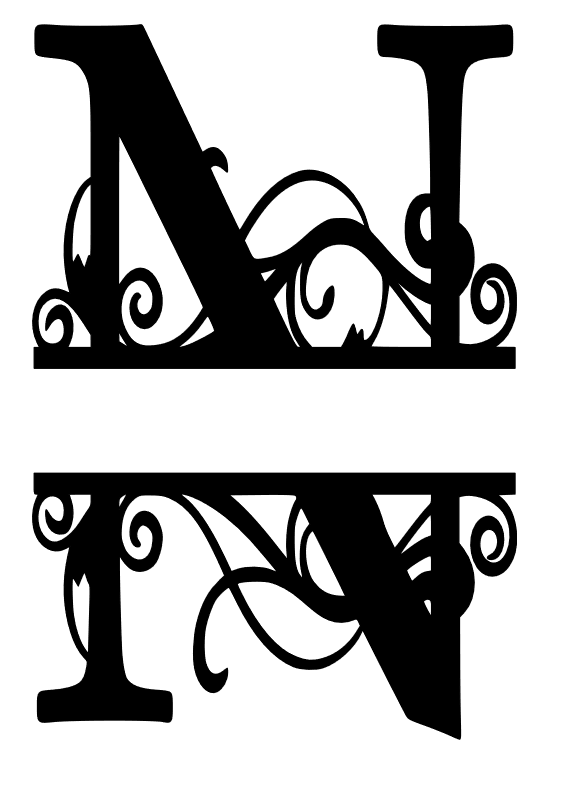 Monogram for any name N