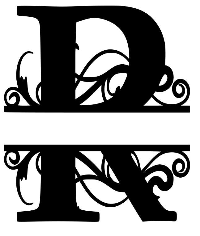 Monogram for any name R