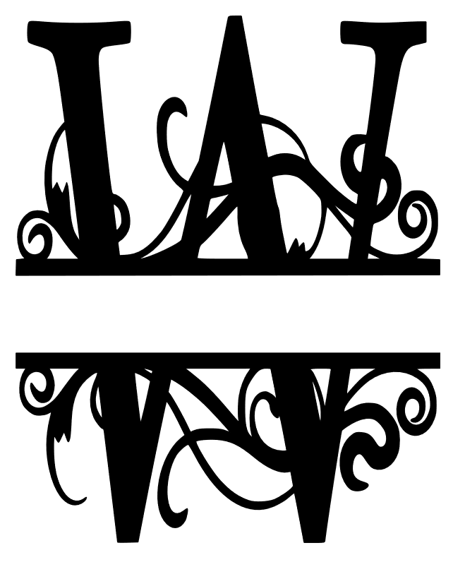 Monogram for any name W