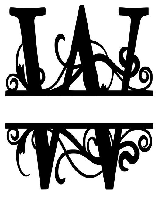 Monogram for any name W