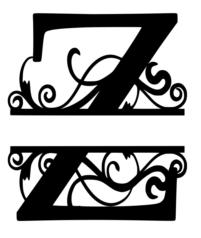 Monogram for any name Z