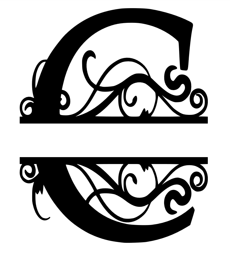 Monogram for any name C