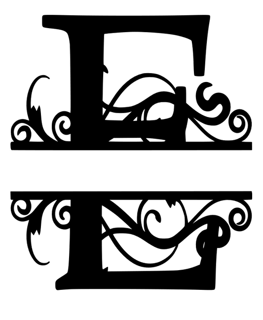 Monogram for any name E