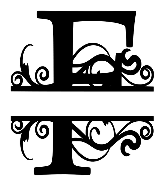 Monogram for any name F