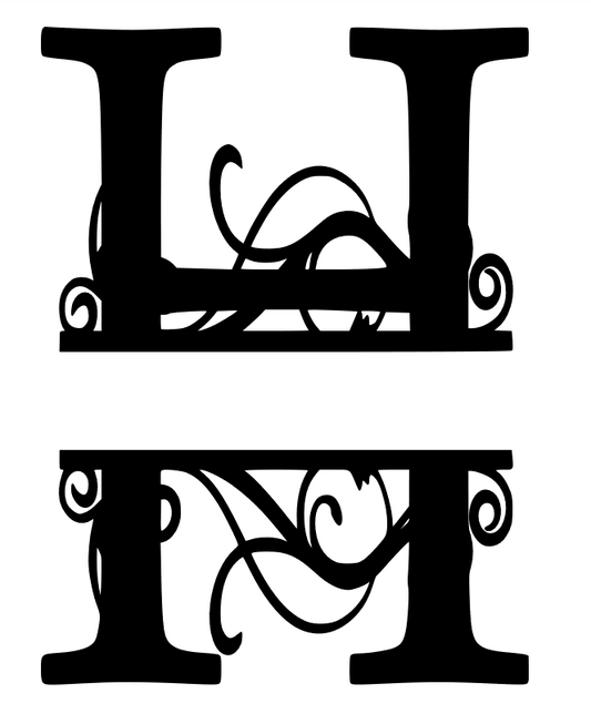 Monogram for any name H