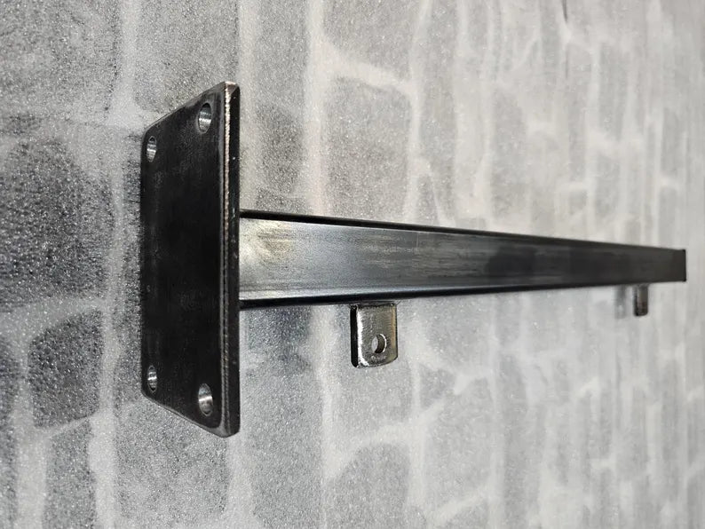 Sign Bracket metal modern plain post spike advertisement poster bracket pub B&B  SB7