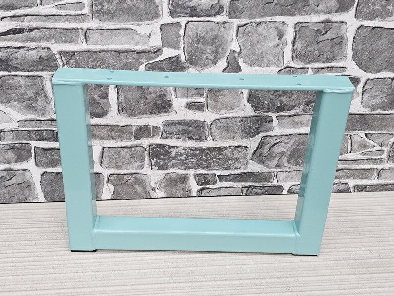 Table Leg metal Light Blue Heavy Duty Dining Bench Desk Steel furniture feet BTL