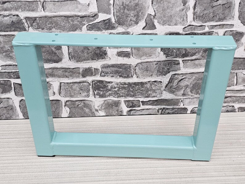 Table Leg metal Light Blue Heavy Duty Dining Bench Desk Steel furniture feet BTL