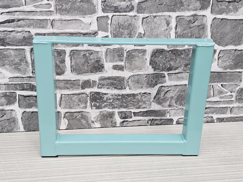 Table Leg metal Light Blue Heavy Duty Dining Bench Desk Steel furniture feet BTL
