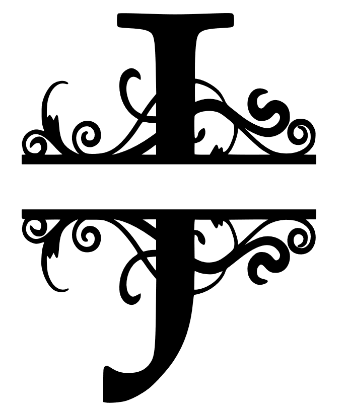 Monogram for any name J