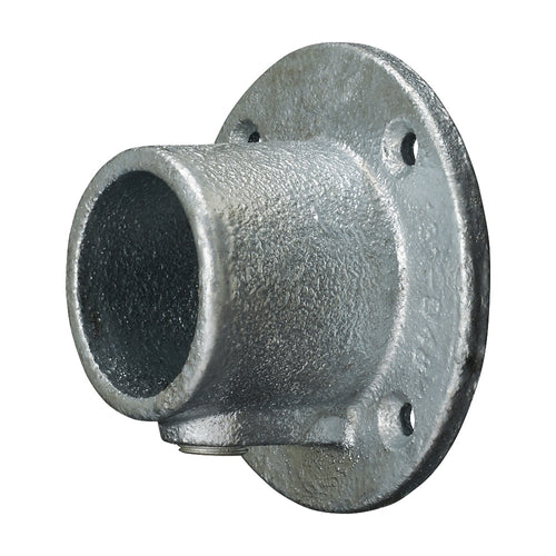 Tube fitting flange