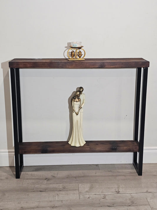 Console Table Legs with shelf set of two desk modern hairpin steel metal hallway entryway 30x30mm box with shelf