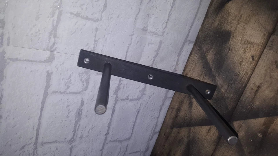 Heavy Duty Floating mantel beam Shelf Bracket Modern Metal variuos size Hidden FL